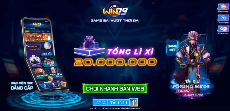 Cổng game Win79 nhận cơn mưa lời khen