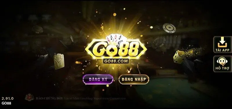 Giới thiệu giao diện cổng game Go88