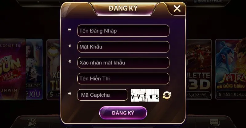 Đăng ký tài khoản Sunwin để bắt đầu khám phá cổng game