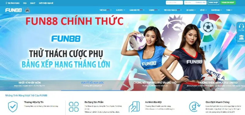 Fun88 được đông đảo thành viên đánh giá cao